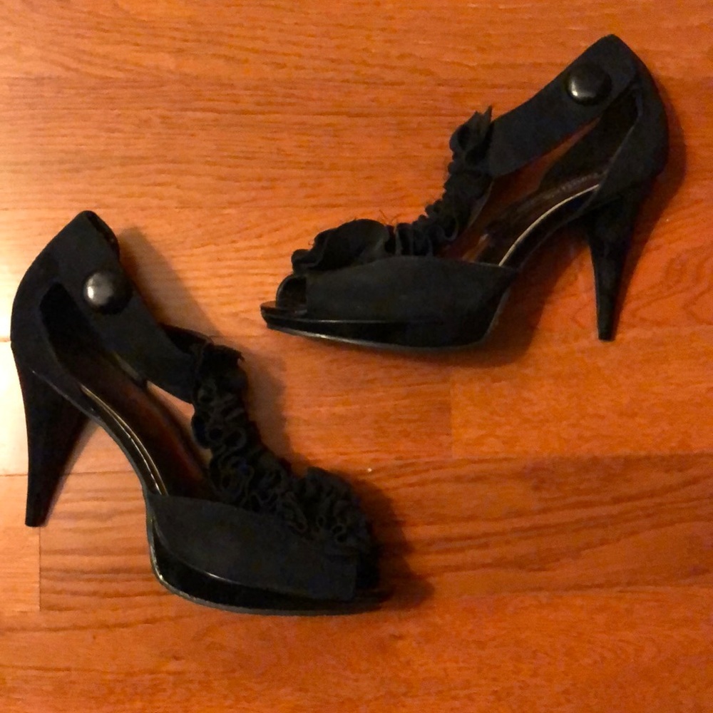 Candie’s 3 inch Coco Black heels.
